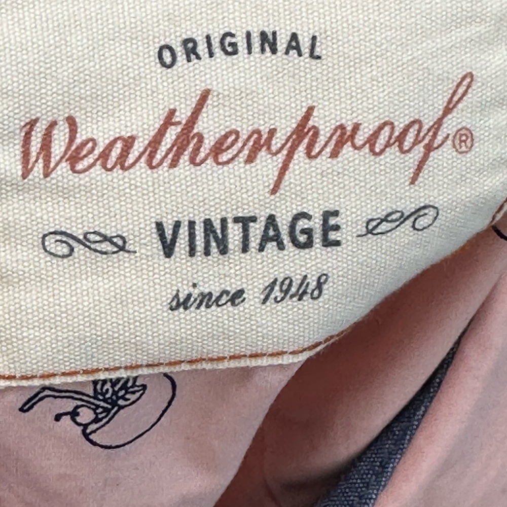 Weatherproof Vintage Short Sleeve Button Down Cocktail Print Top - Pink - Medium - Picture 4 of 11